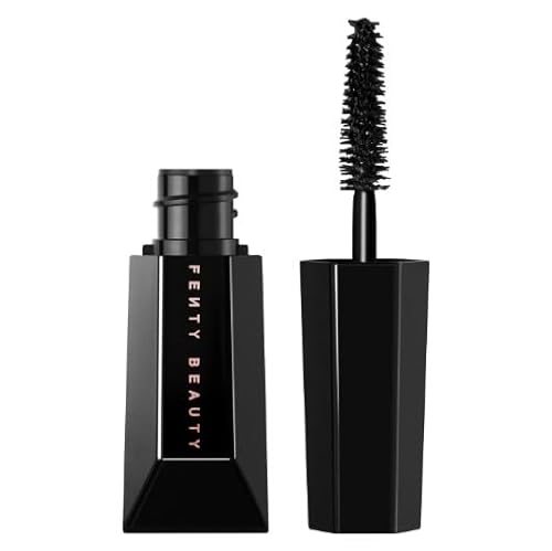 Fenty Beauty Original von Rihanna | HELLA THICC VOLUMIZING MASCARA - Mascara für mehr Volumen | (CUZ I'M BLACK (schwarz), 6,5 ml (Travel Size)) von FENTY BEAUTY
