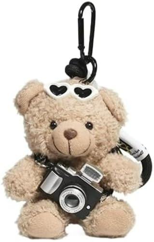 FENXIXIONE Y2k Niedlich Rucksack Charm 2000s Schlüsselanhänger Charms Glückliche Geldbörse Tasche Handtasche Glücksbringer Geburtstag Accessoires (Schwarze Kamera) von FENXIXIONE