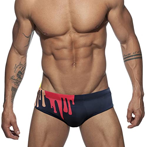 FEOYA Bademode Herren Sexy Slip Gepolstert Schwimmbrett Strand Surfen Schwimmen Badehose Jungen Badeshorts für Männer String Tanga Basic Briefs Schwimmhose von FEOYA