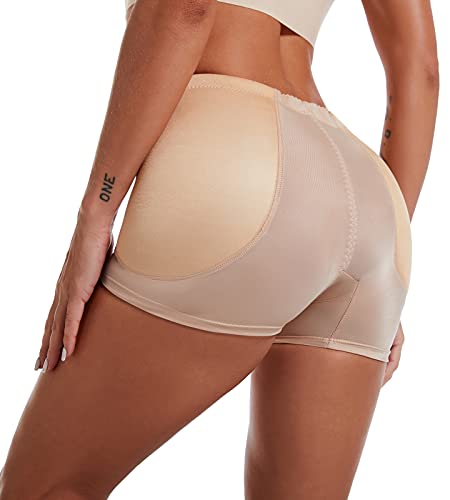 FEOYA Butt Lifter Push-up Unterwäsche Girdle Panties Bodyshaperwear Miederhose Shapewear Miederpants Gepolstert Po Push Up Butt Lifter - M von FEOYA