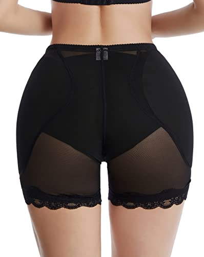 FEOYA Damen Butt Lifter Höschen Hüfte Push Up Slip Po Heber Unterhose Hip Enhancer Shapewear Gepolstert Miederhose Miederslip Seamless Unterwäsche - 3XL von FEOYA