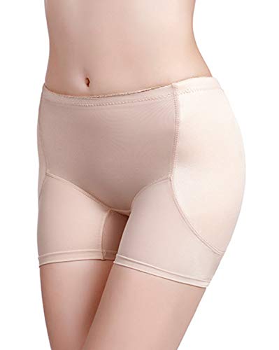 FEOYA Damen Butt Lifter Miederhose Gepolstert nahtlos Miederslips Seamless Bauchsteuerung Unterhose Slip Unterwäsche Briefs Panties von FEOYA