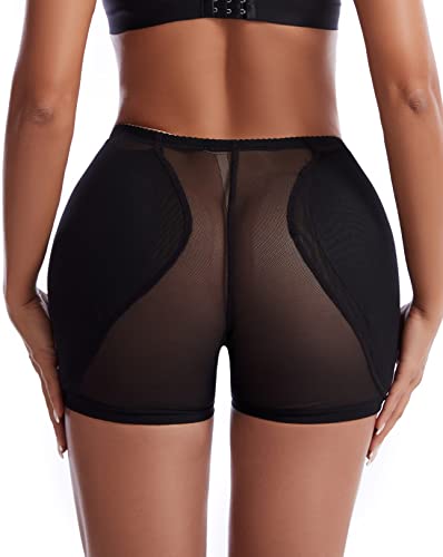 FEOYA Damen Push up Unterhose Miederslip mit Bauch-Weg-Effekt Miederpants String Mieder Butt Lifter Shaper figurenformend Shapewear - L von FEOYA