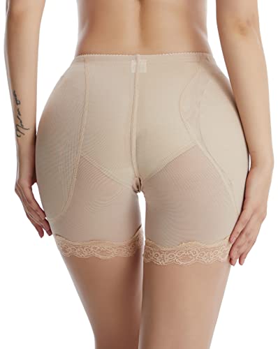 FEOYA Damen Shapewear Hohe Taille Miederpants Miederslip Body Shape Figurformende Miederhose Taillenslip Bauch-Weg-Effekt Unterhose-S-6XL von FEOYA