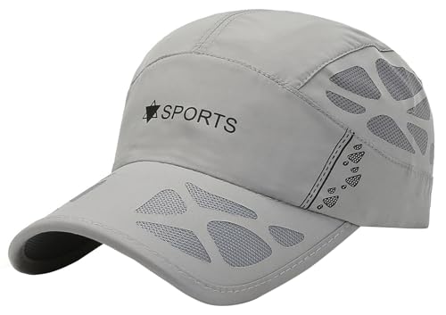 FEOYA Herren Atmungsaktiv Kappe Damen Mesh Sport Caps UV-Schutz Baseball Cap Sonnenhut C7 von FEOYA