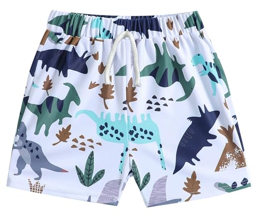 FEOYA Jungen Badehose Kinder Sommer Badeshorts Elastisch Schwimmhose Baby Stretch Shorts Luftig Strandhose Sonnenschutz Kurz Hose Schnell Trocknend Badehosen Surfen Boardshorts 18-24 Monate von FEOYA