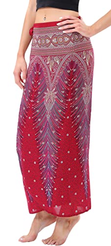 FEOYA Lange Röcke für Frauen Boho Blumendruck Bohemian Hippie Flowy Chiffon Fotografie Reisen FEOYA Lange Röcke für Frauen Boho Blumendruck Bohemian Hippie Flowy Chiffon Fotografie Reisen von FEOYA