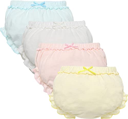 FEOYA Töpfchen Trainingshose 4er Pack Baby Unterwäsche Kleinkinder Windelhosen Toilettentraining für Baby-Jungen Mädchen Töpfchentraining Unterhosen von FEOYA