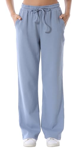 FEOYA Umstandshose Jogginghose mit Verstellbarer Bund Schwangere Einfarbige Pyjamahose Schwangerschafts-Lounge-Hose für Workout Sport M von FEOYA