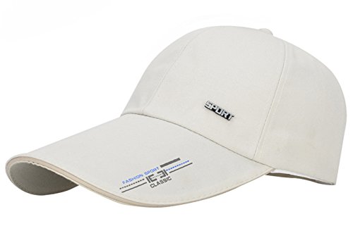 FEOYA Unisex Baseballkappe Lange Visor Sportmütze Schnell Trocknen Sonnenschutz Leicht Atmungsaktiv für Die Fischerei Outdoor Stil 1 Schwarz FEOYA Unisex Baseballkappe Lange Visor Sportmütze Schnell Trocknen Sonnenschutz Leicht Atmungsaktiv für Die Fischerei Outdoor Stil 1 Schwarz von FEOYA