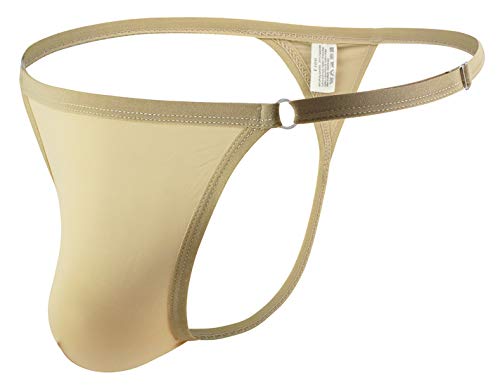 FEOYA maskuline Herren String-Tangas in kräftigem Herren String Baumwolle Tanga Slips Pack G-String von FEOYA