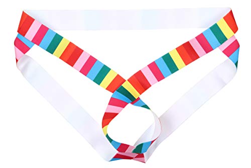 FEOYA maskuline Herren String-Tangas in kräftigem Herren String Baumwolle Tanga Slips Pack G-String von FEOYA
