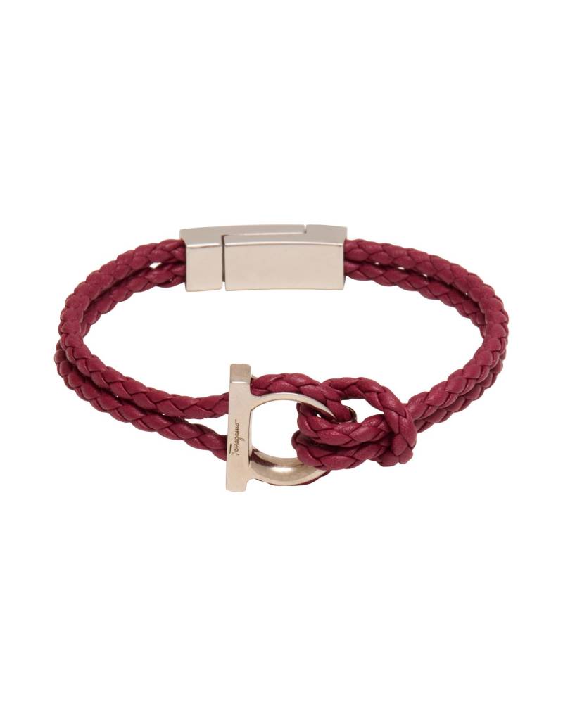 FERRAGAMO Armband Herren Bordeaux von FERRAGAMO