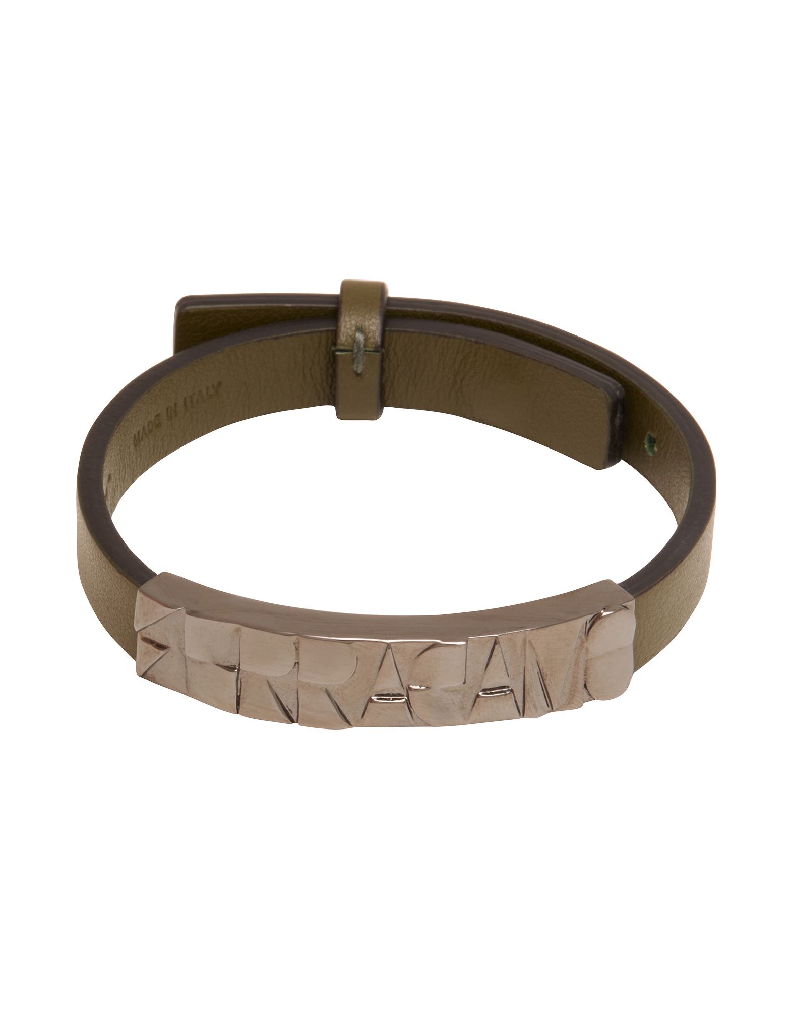 FERRAGAMO Armband Herren Militärgrün von FERRAGAMO