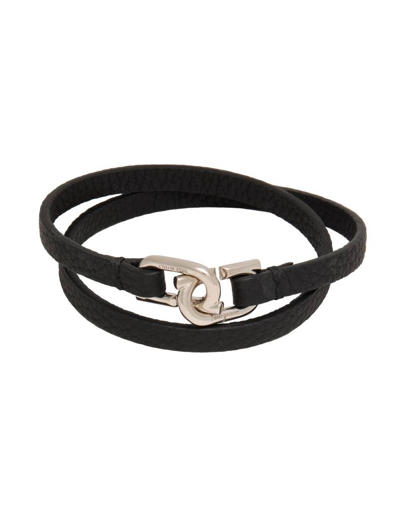 FERRAGAMO Armband Herren Schwarz von FERRAGAMO