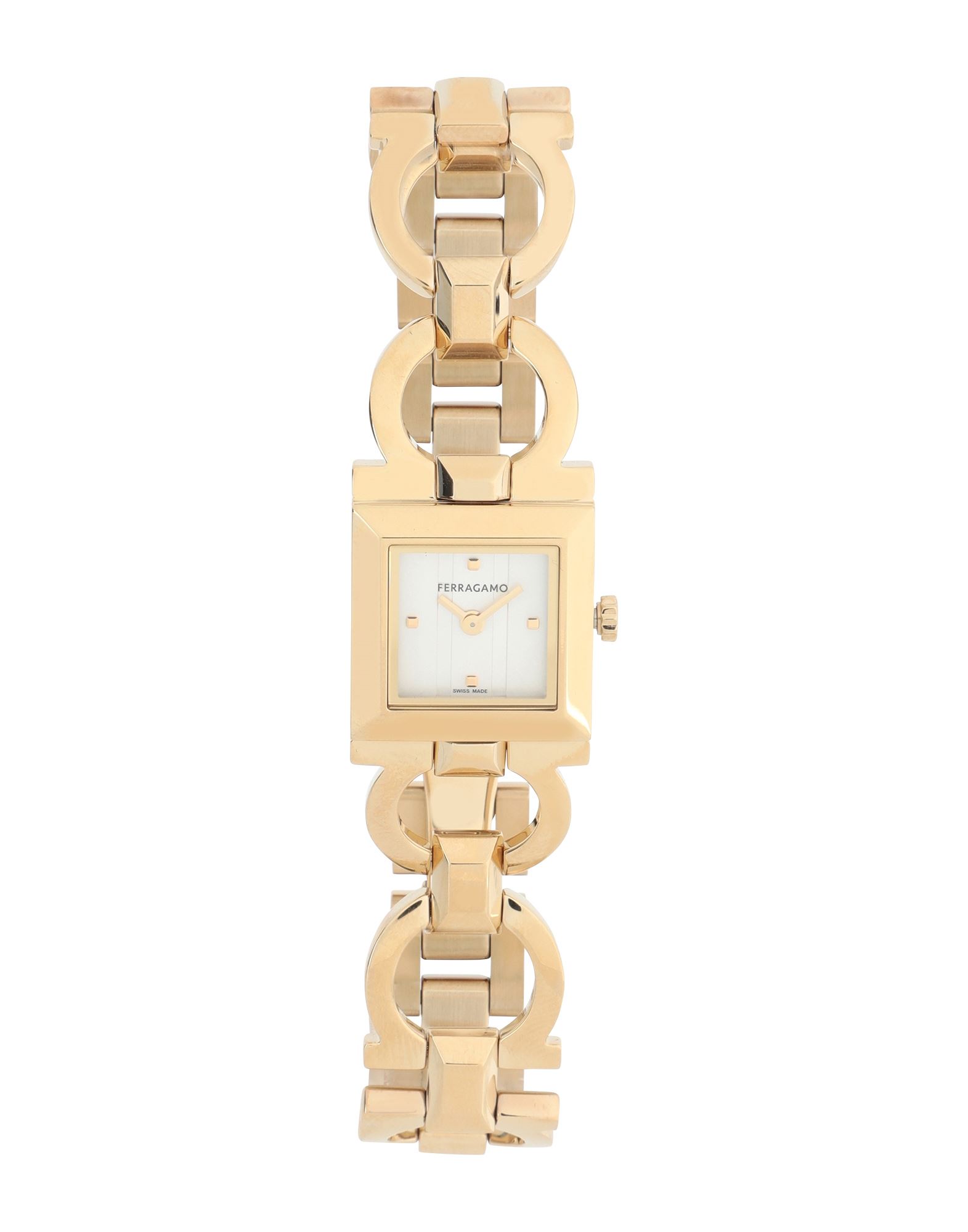 FERRAGAMO Armbanduhr Damen Gold von FERRAGAMO