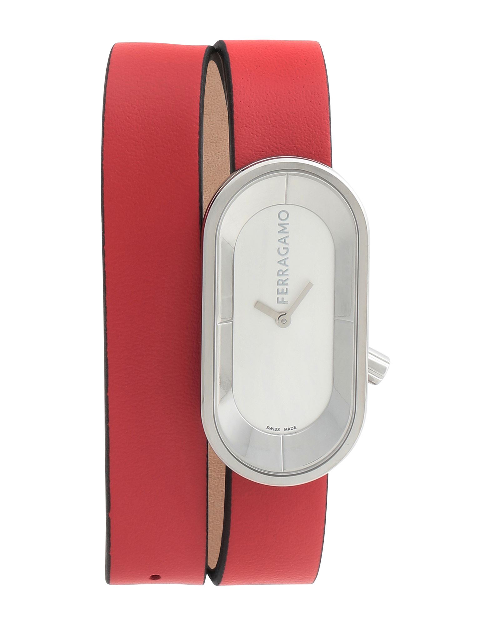 FERRAGAMO Armbanduhr Damen Rot von FERRAGAMO