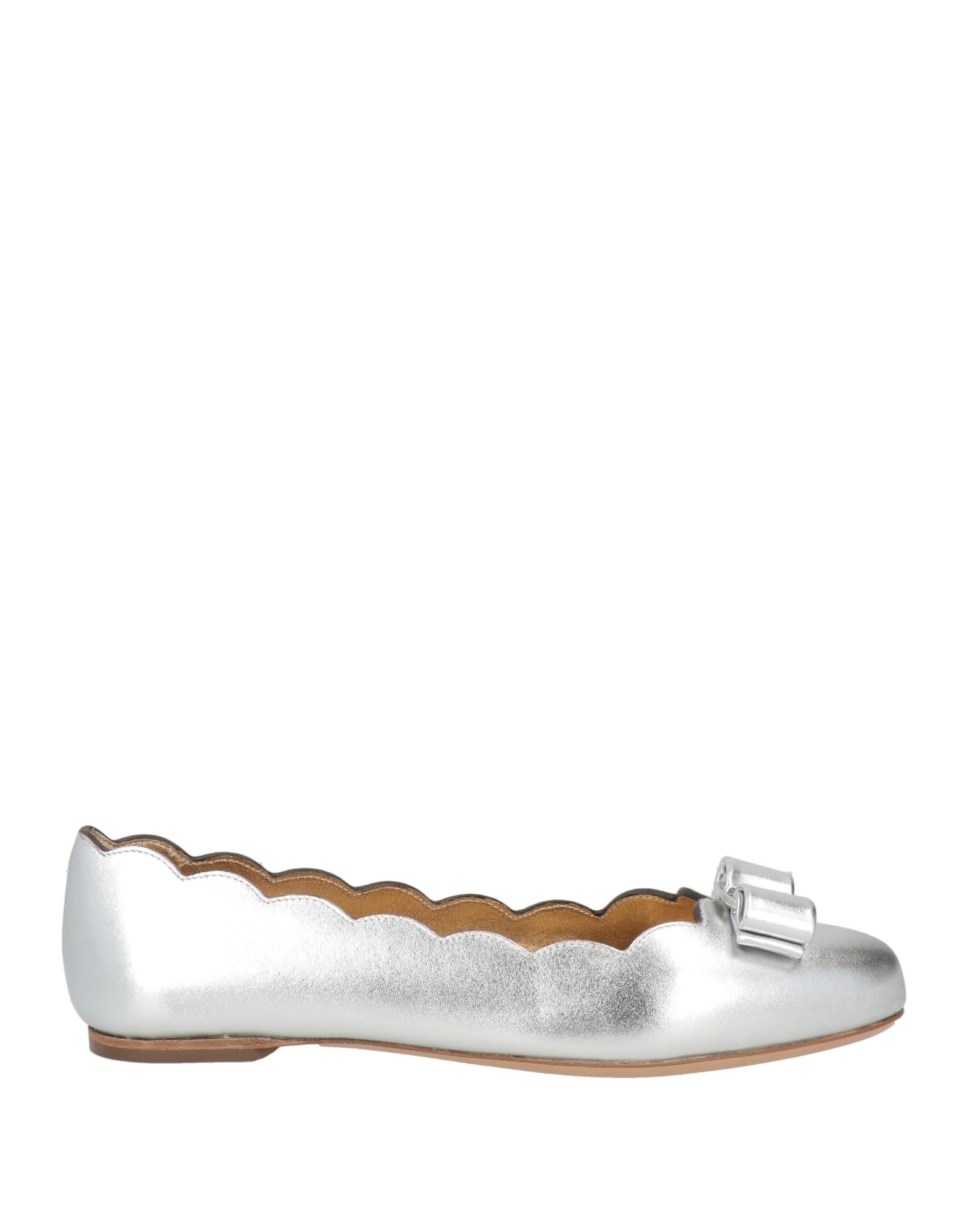 FERRAGAMO Ballerina Damen Silber von FERRAGAMO