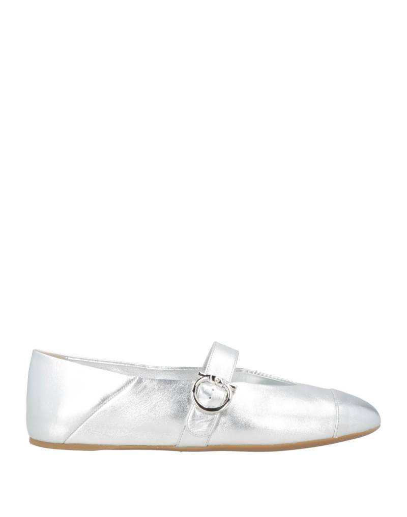 FERRAGAMO Ballerina Damen Silber von FERRAGAMO