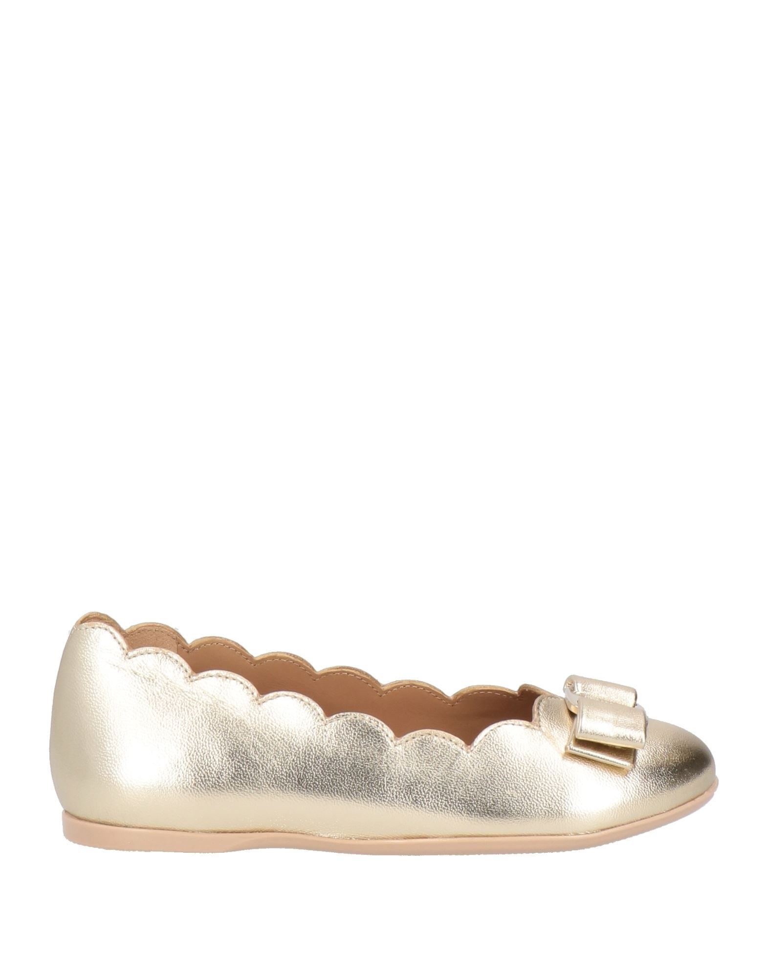 FERRAGAMO Ballerina Kinder Gold von FERRAGAMO