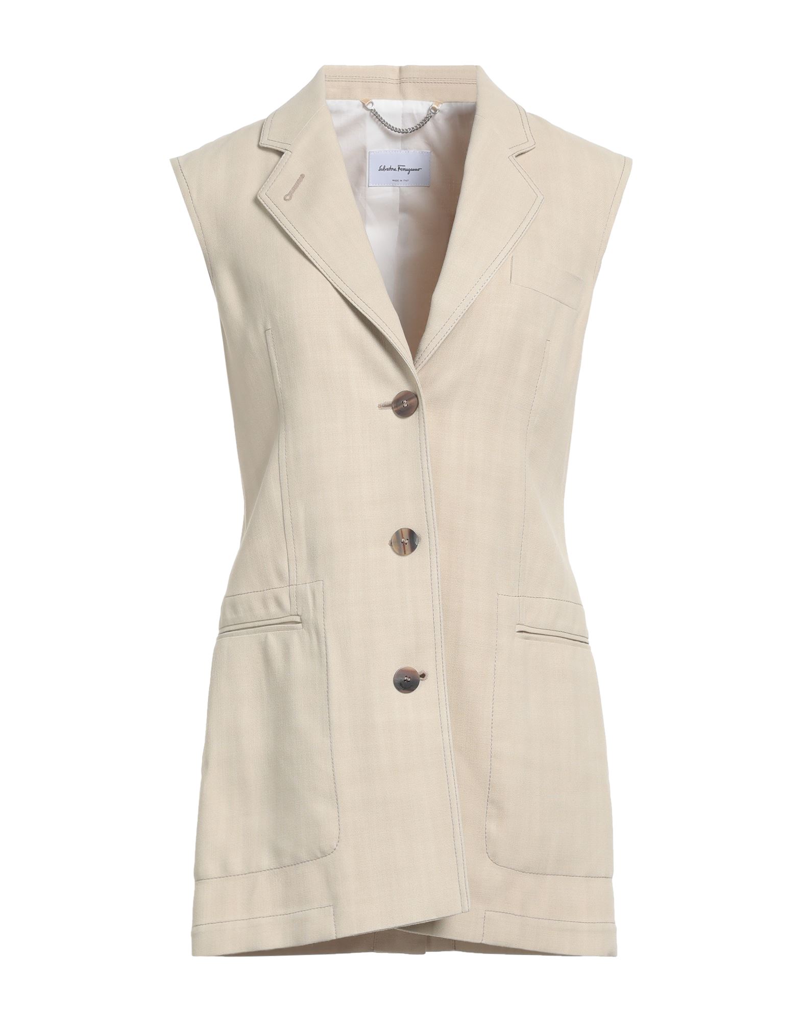 FERRAGAMO Blazer Damen Beige von FERRAGAMO