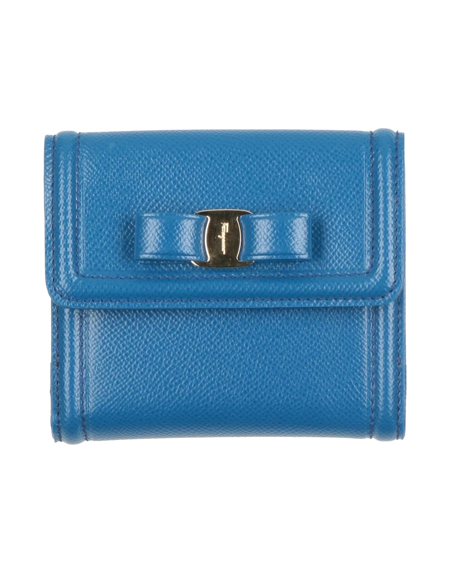 FERRAGAMO Brieftasche Damen Blau von FERRAGAMO