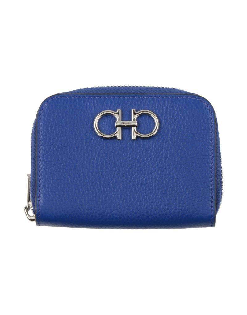FERRAGAMO Brieftasche Damen Blau von FERRAGAMO
