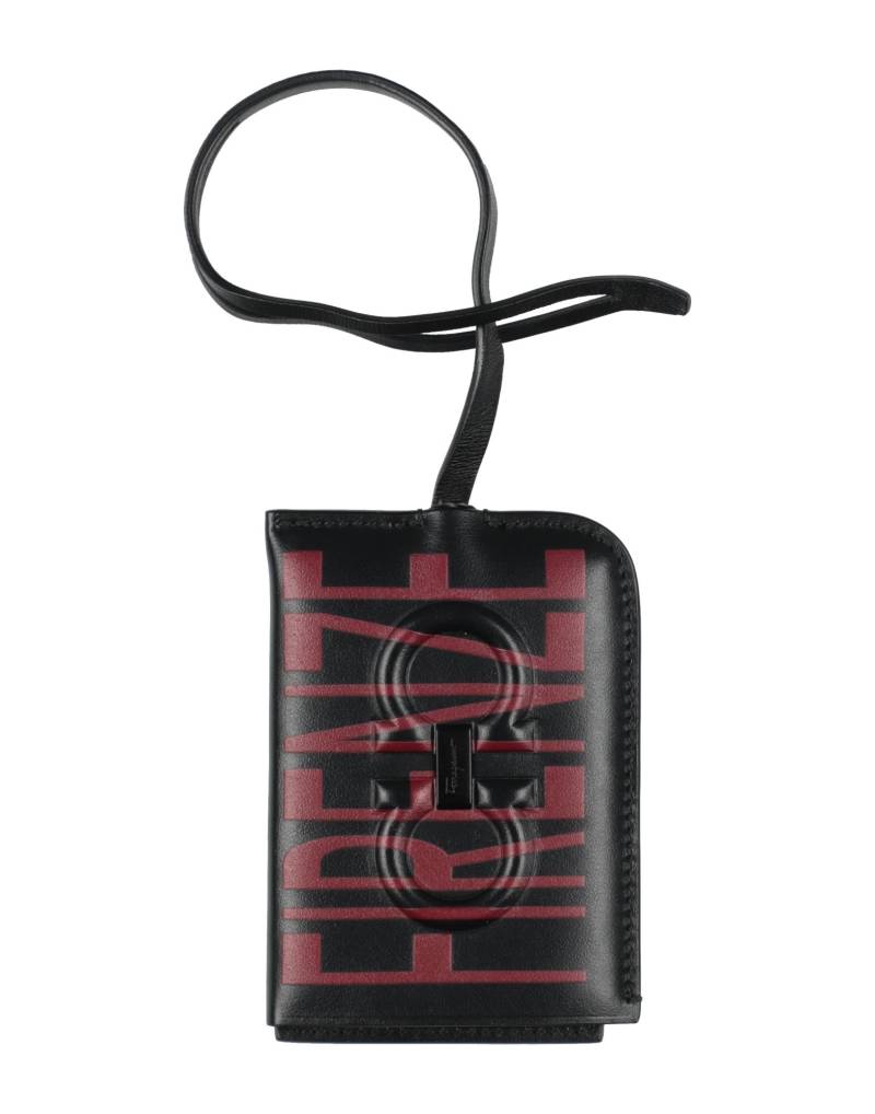 FERRAGAMO Dokumentenetui Herren Schwarz von FERRAGAMO