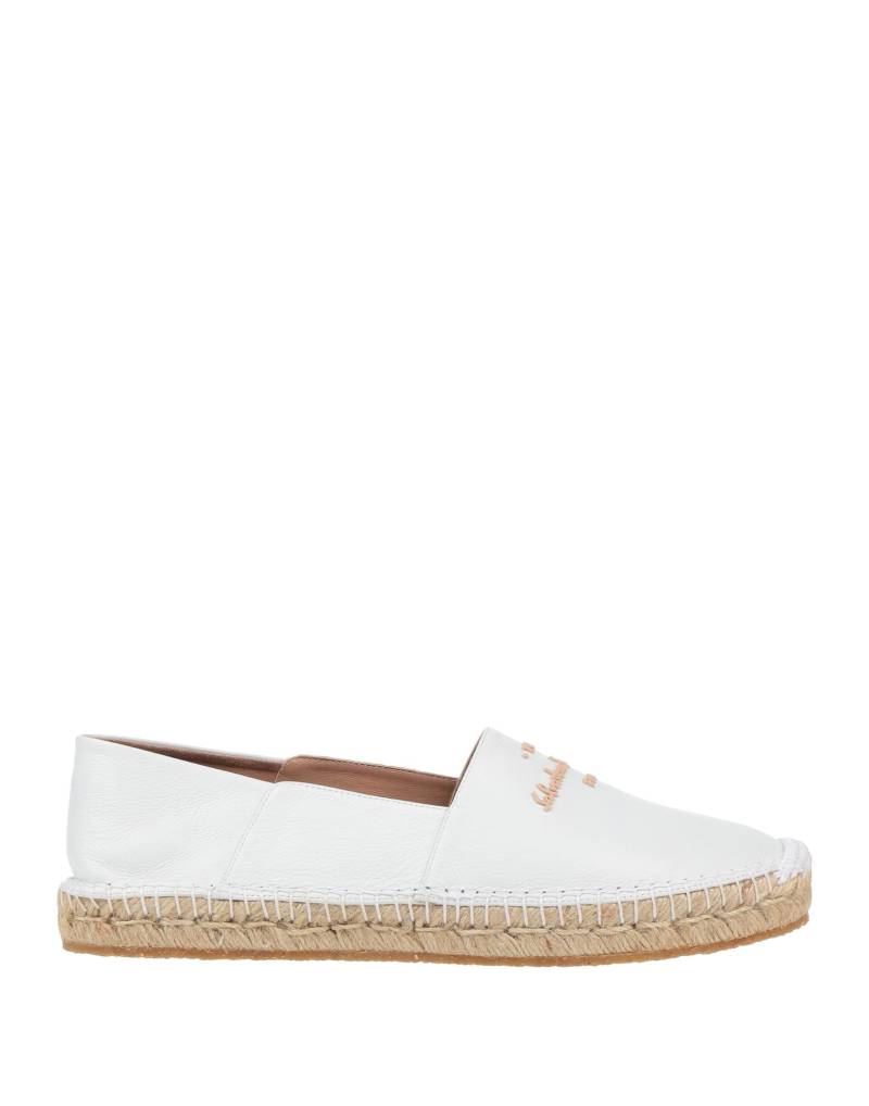 FERRAGAMO Espadrilles Damen Weiß von FERRAGAMO