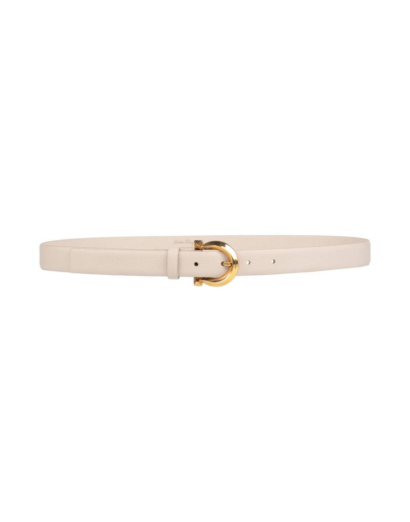 FERRAGAMO Gürtel Damen Off white von FERRAGAMO