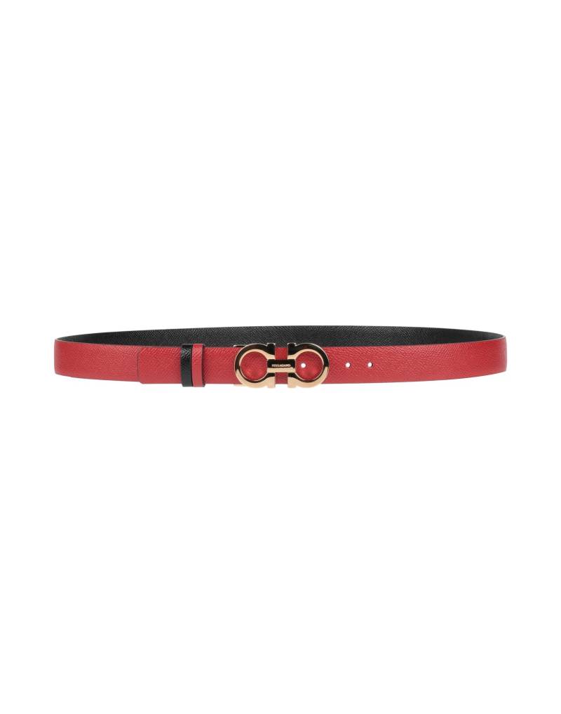 FERRAGAMO Gürtel Damen Rot von FERRAGAMO