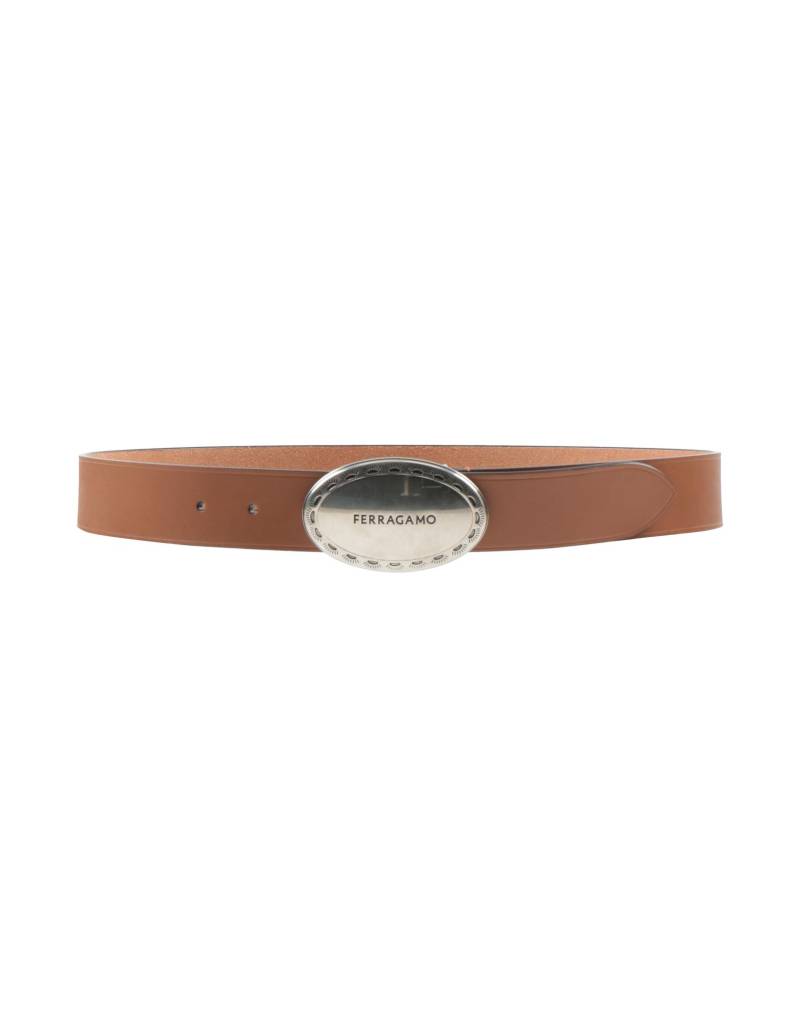FERRAGAMO Gürtel Herren Braun von FERRAGAMO