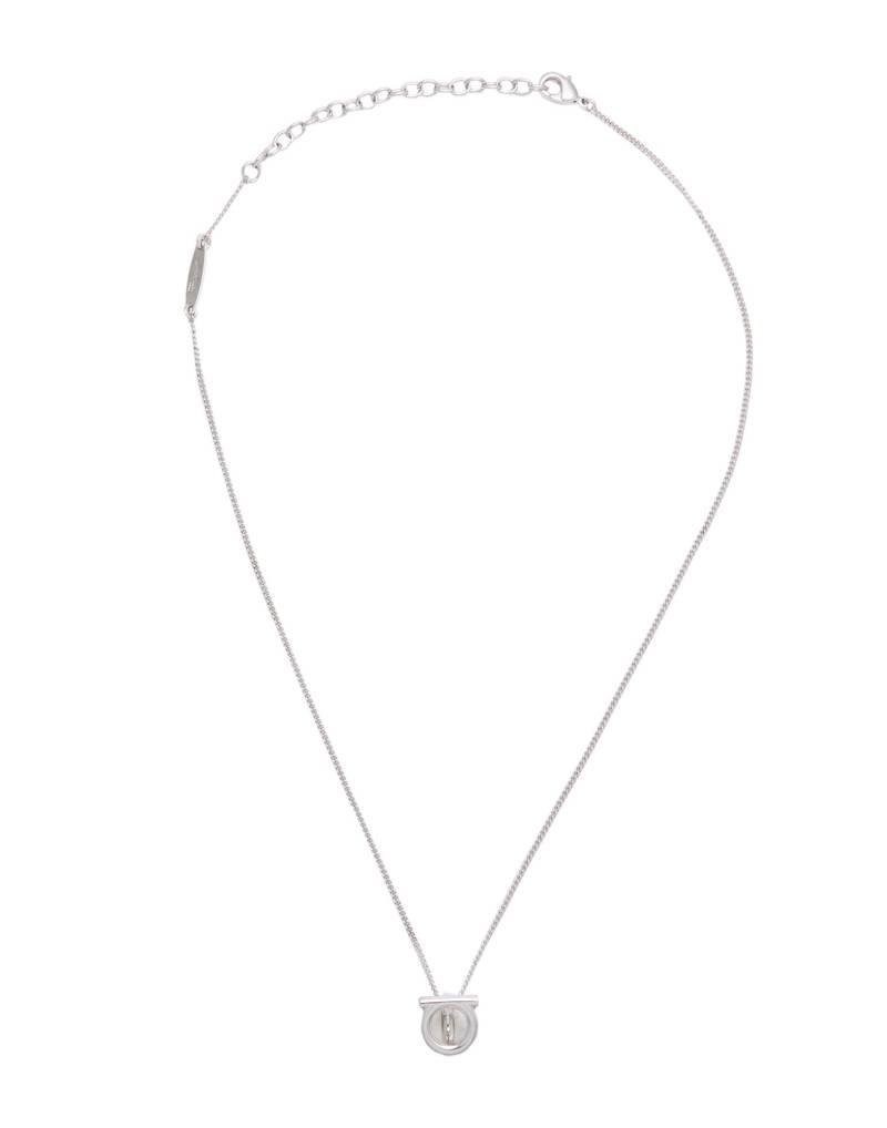 FERRAGAMO Halskette Damen Silber von FERRAGAMO