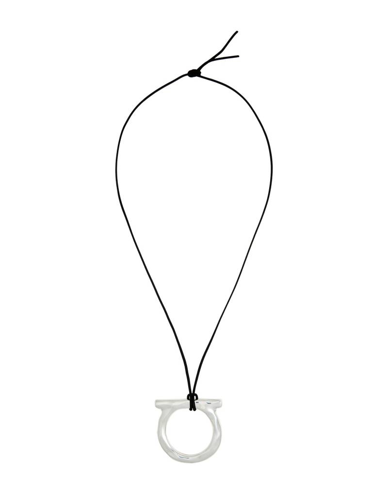 FERRAGAMO Halskette Damen Silber von FERRAGAMO