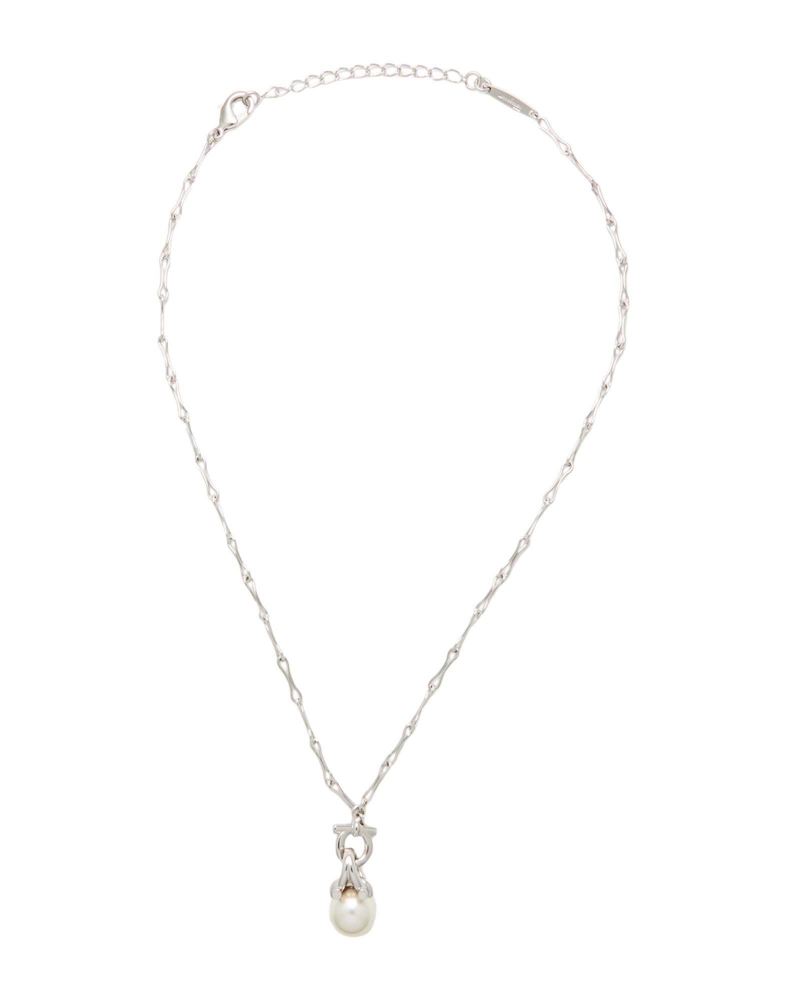 FERRAGAMO Halskette Damen Silber von FERRAGAMO