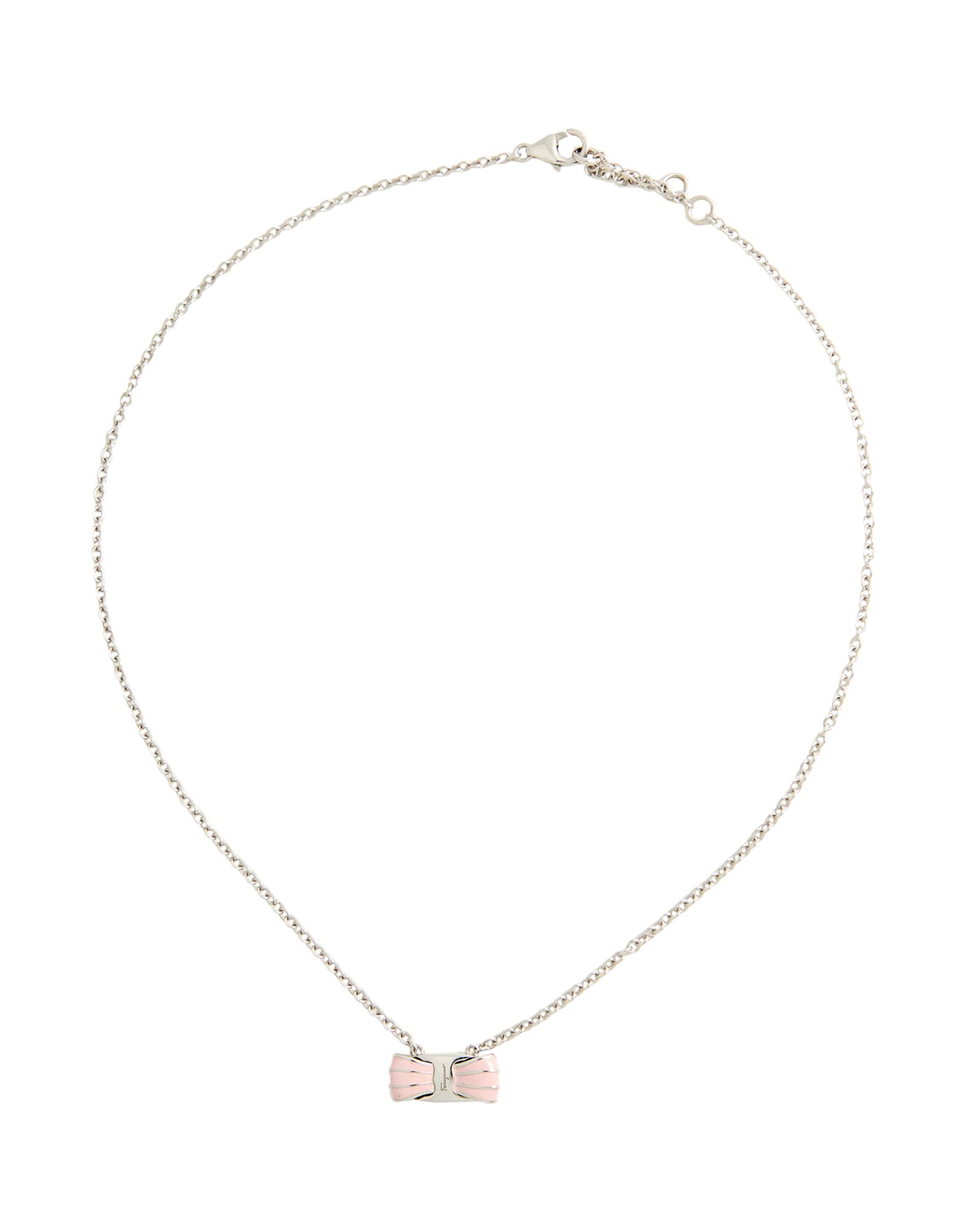 FERRAGAMO Halskette Damen Silber von FERRAGAMO