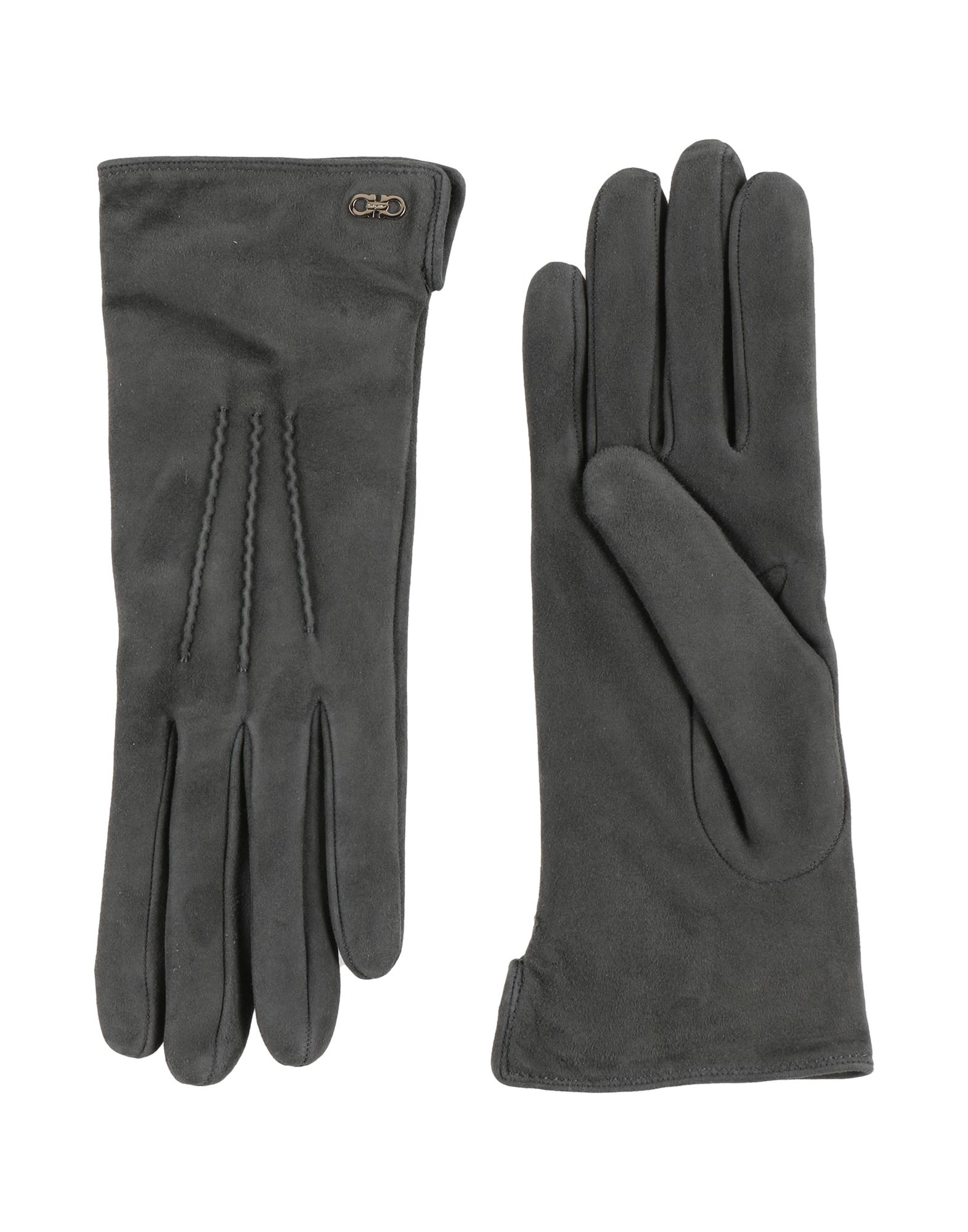 FERRAGAMO Handschuhe Damen Blei FERRAGAMO Handschuhe Damen Blei von FERRAGAMO