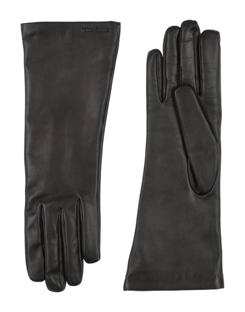 FERRAGAMO Handschuhe Damen Schwarz von FERRAGAMO