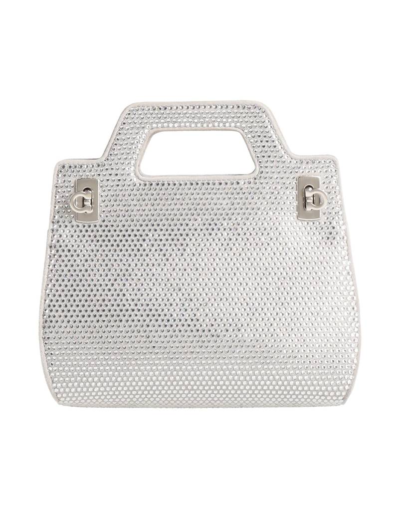 FERRAGAMO Handtaschen Damen Hellgrau von FERRAGAMO