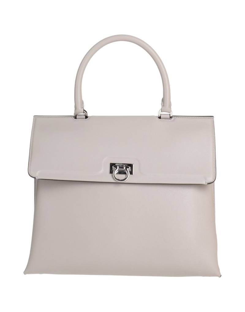 FERRAGAMO Handtaschen Damen Hellgrau von FERRAGAMO