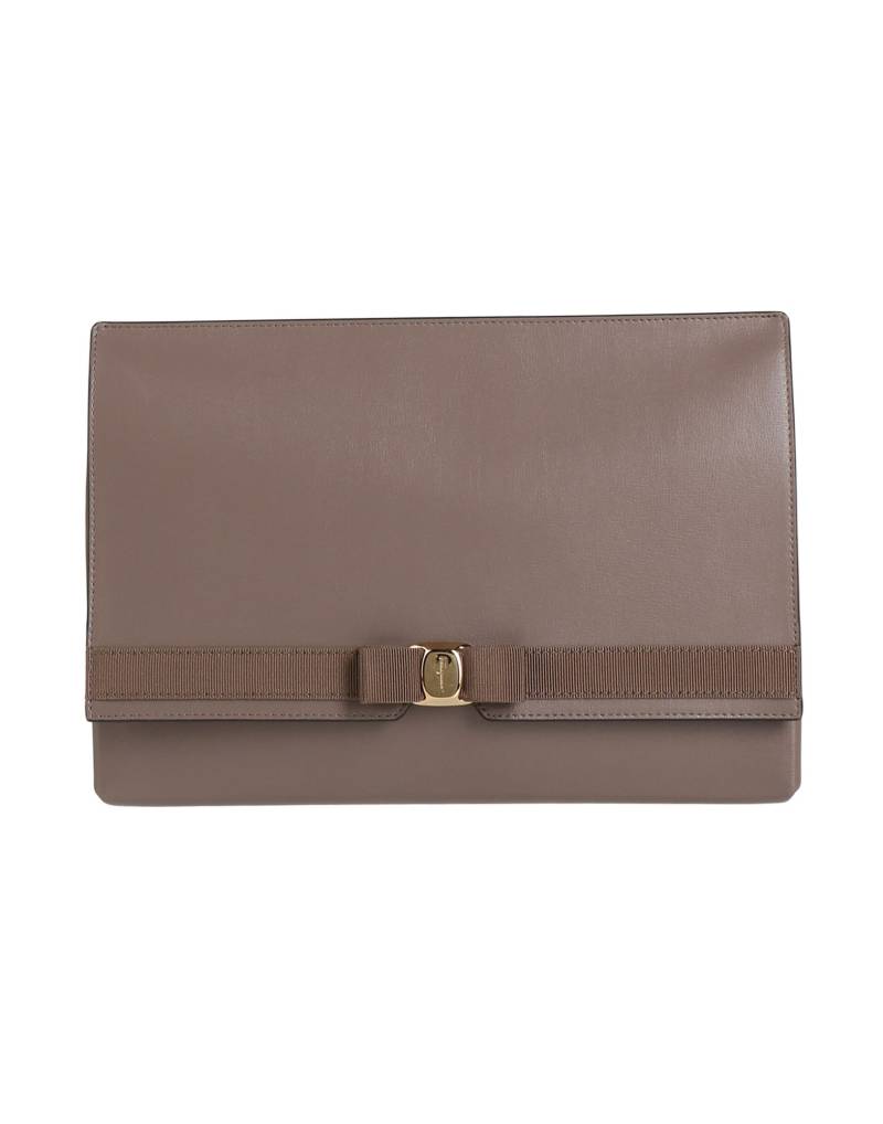FERRAGAMO Handtaschen Damen Maulwurfsgrau von FERRAGAMO
