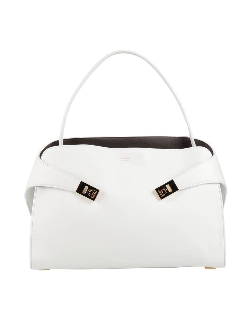 FERRAGAMO Handtaschen Damen Weiß FERRAGAMO Handtaschen Damen Weiß von FERRAGAMO