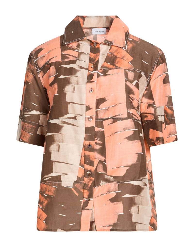 FERRAGAMO Hemd Damen Lachs von FERRAGAMO