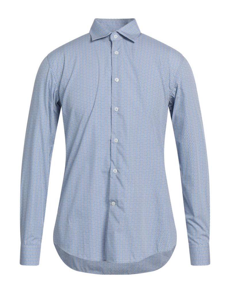FERRAGAMO Hemd Herren Azurblau von FERRAGAMO