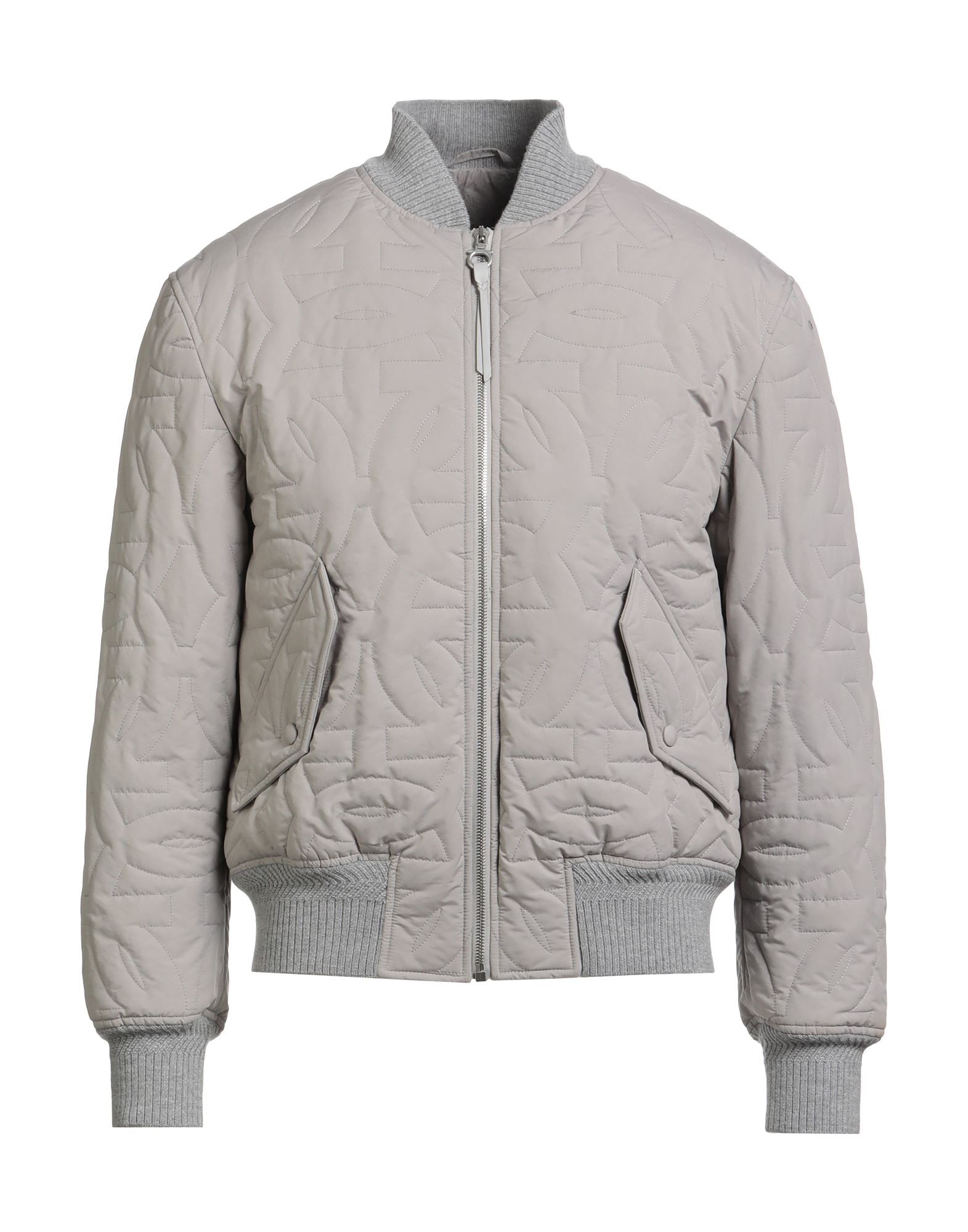 FERRAGAMO Jacke & Anorak Herren Grau von FERRAGAMO