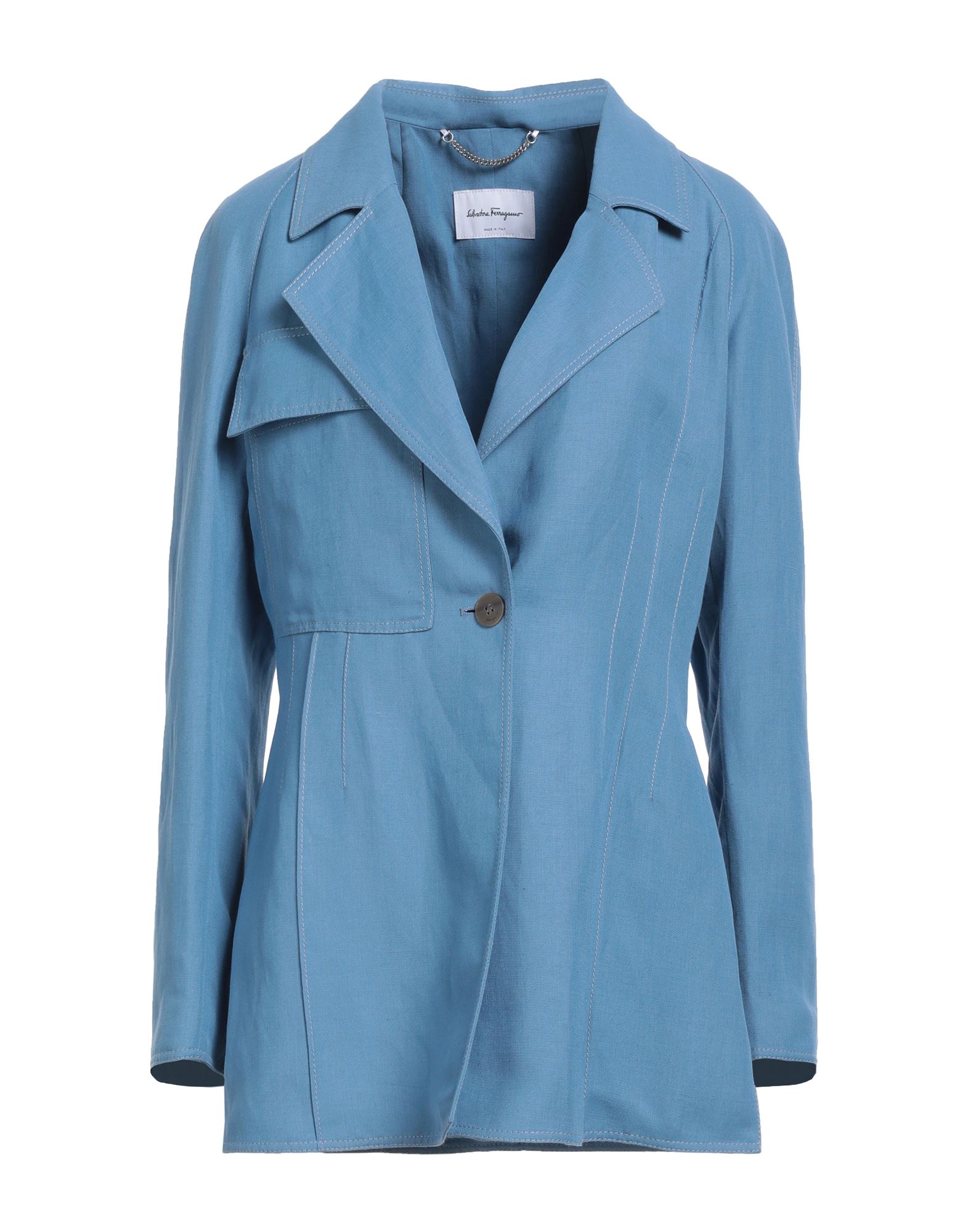 FERRAGAMO Blazer Damen Blaugrau von FERRAGAMO