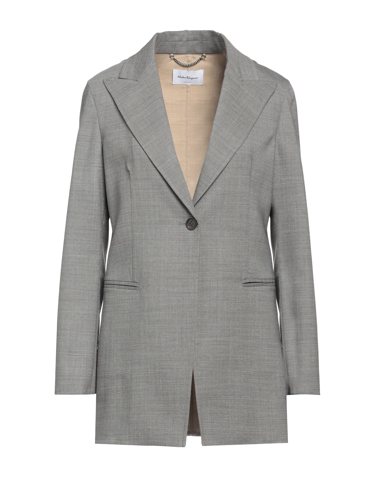 FERRAGAMO Blazer Damen Grau von FERRAGAMO