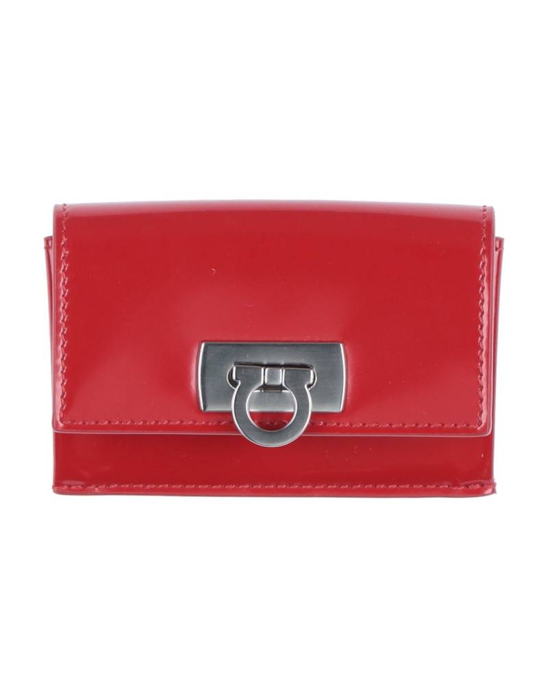 FERRAGAMO Kartenetui Damen Rot von FERRAGAMO