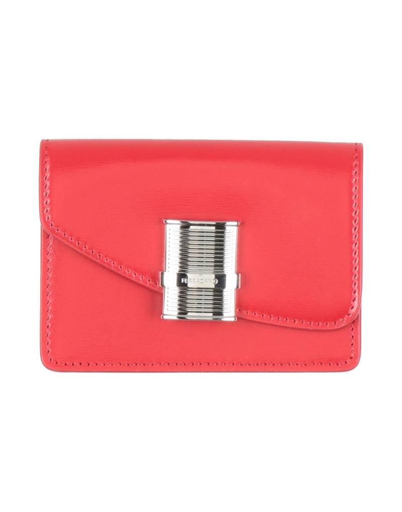 FERRAGAMO Kartenetui Damen Rot von FERRAGAMO