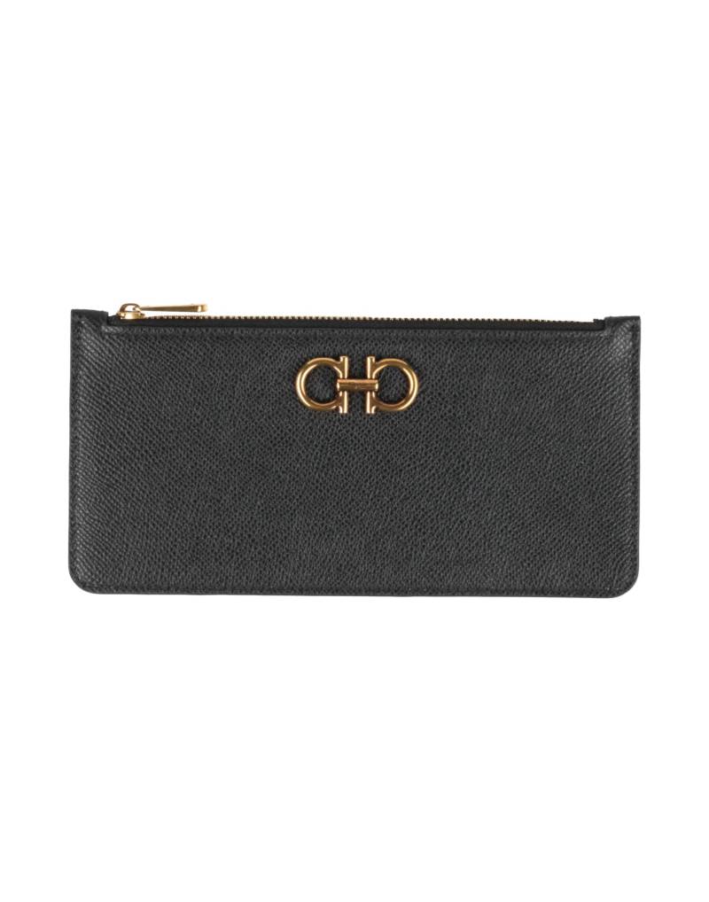 FERRAGAMO Kartenetui Damen Schwarz von FERRAGAMO